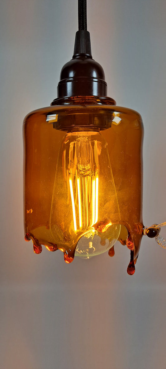 Honey Drip Bee Lamp, Swag Lamp
