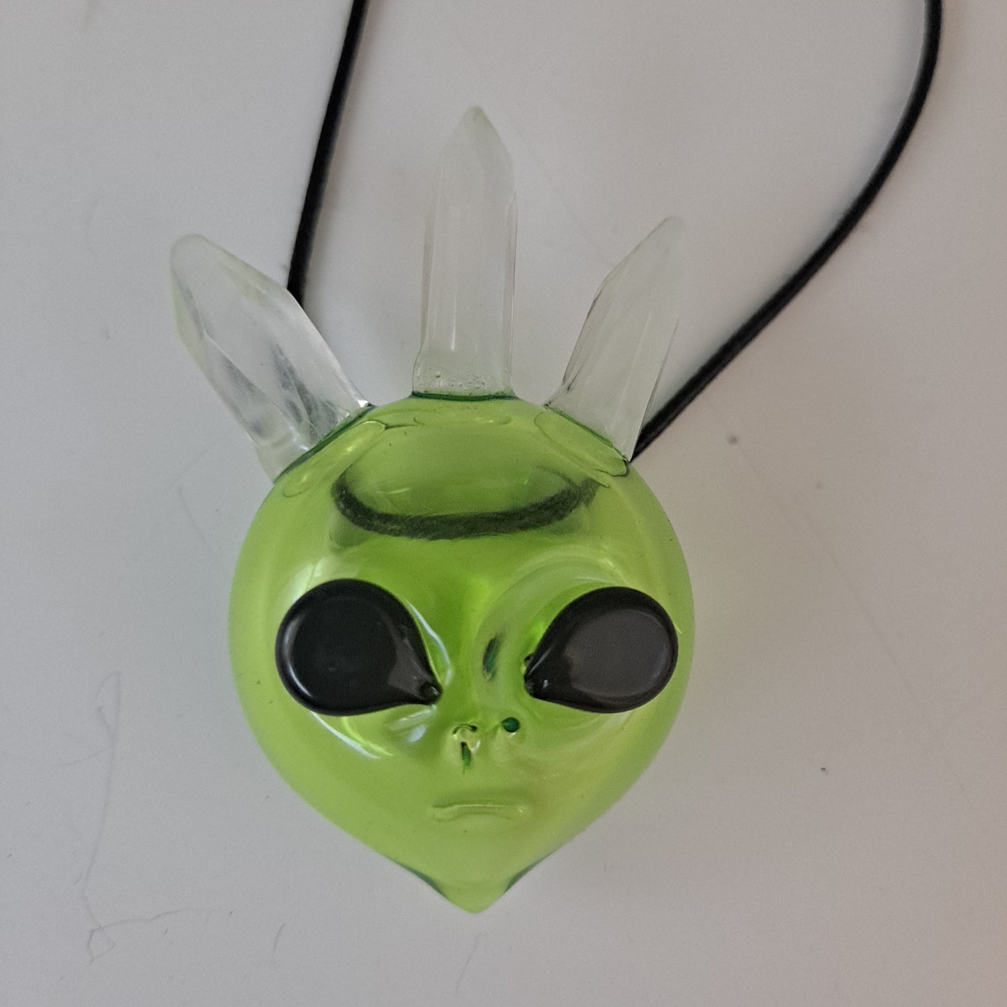 Alien Head Blown Glass Pendant Collection