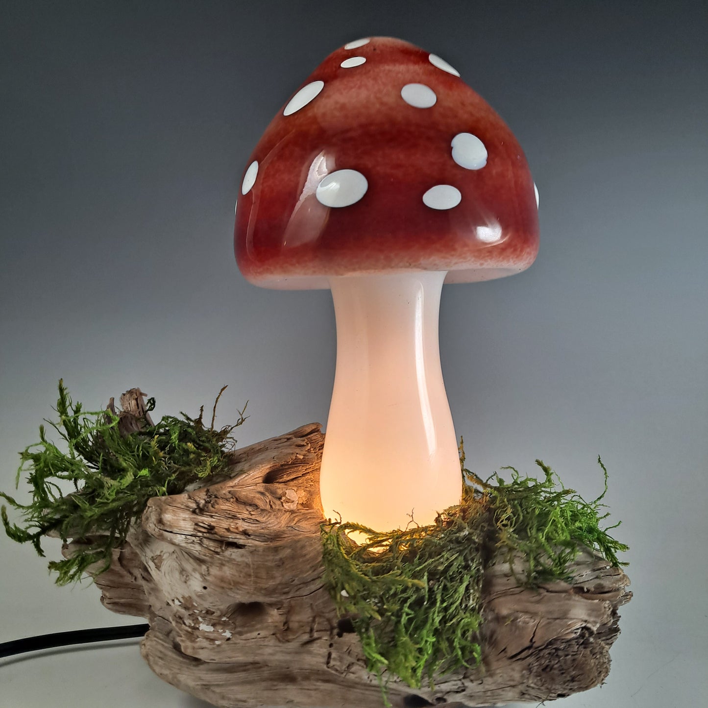 Amanita Mushroom Lamp