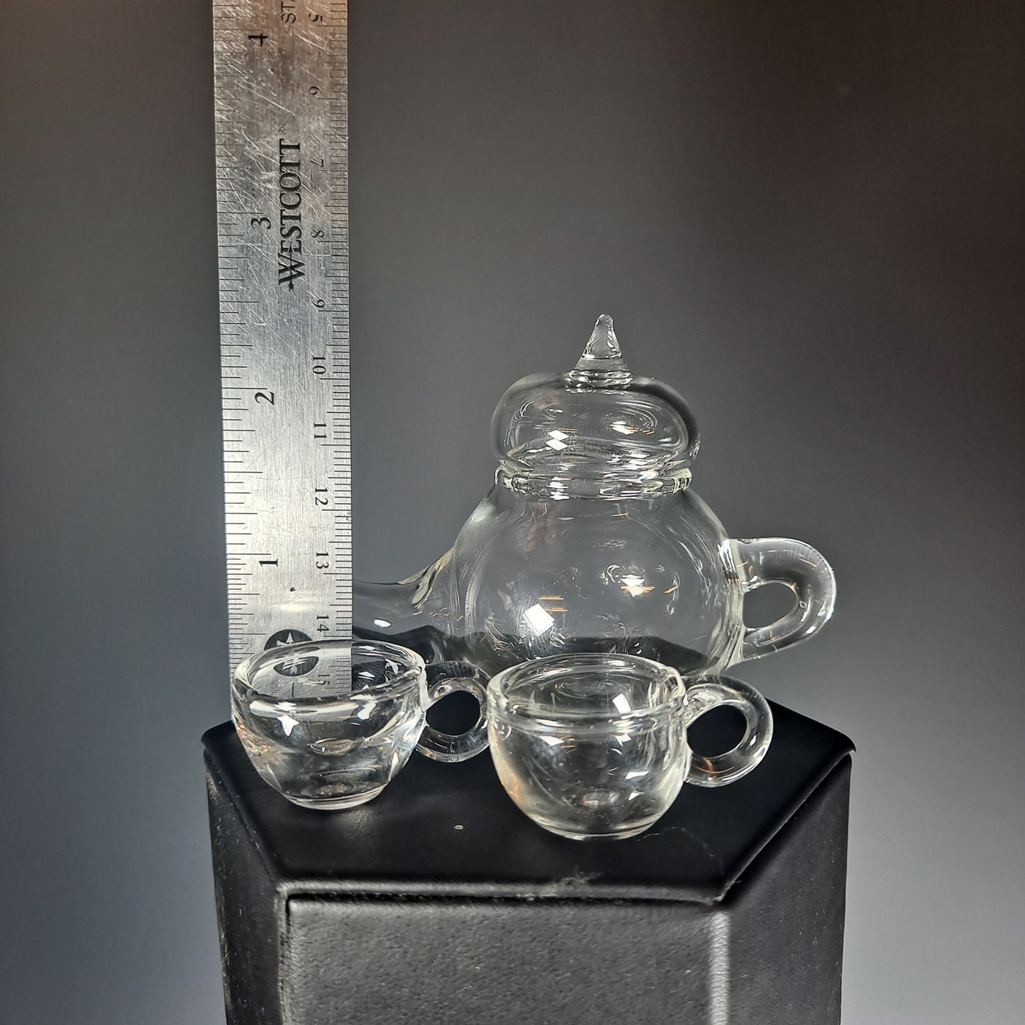 Miniature Glass Tea Pots
