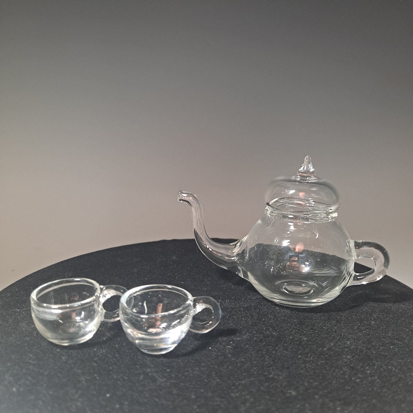 Miniature Glass Tea Pots