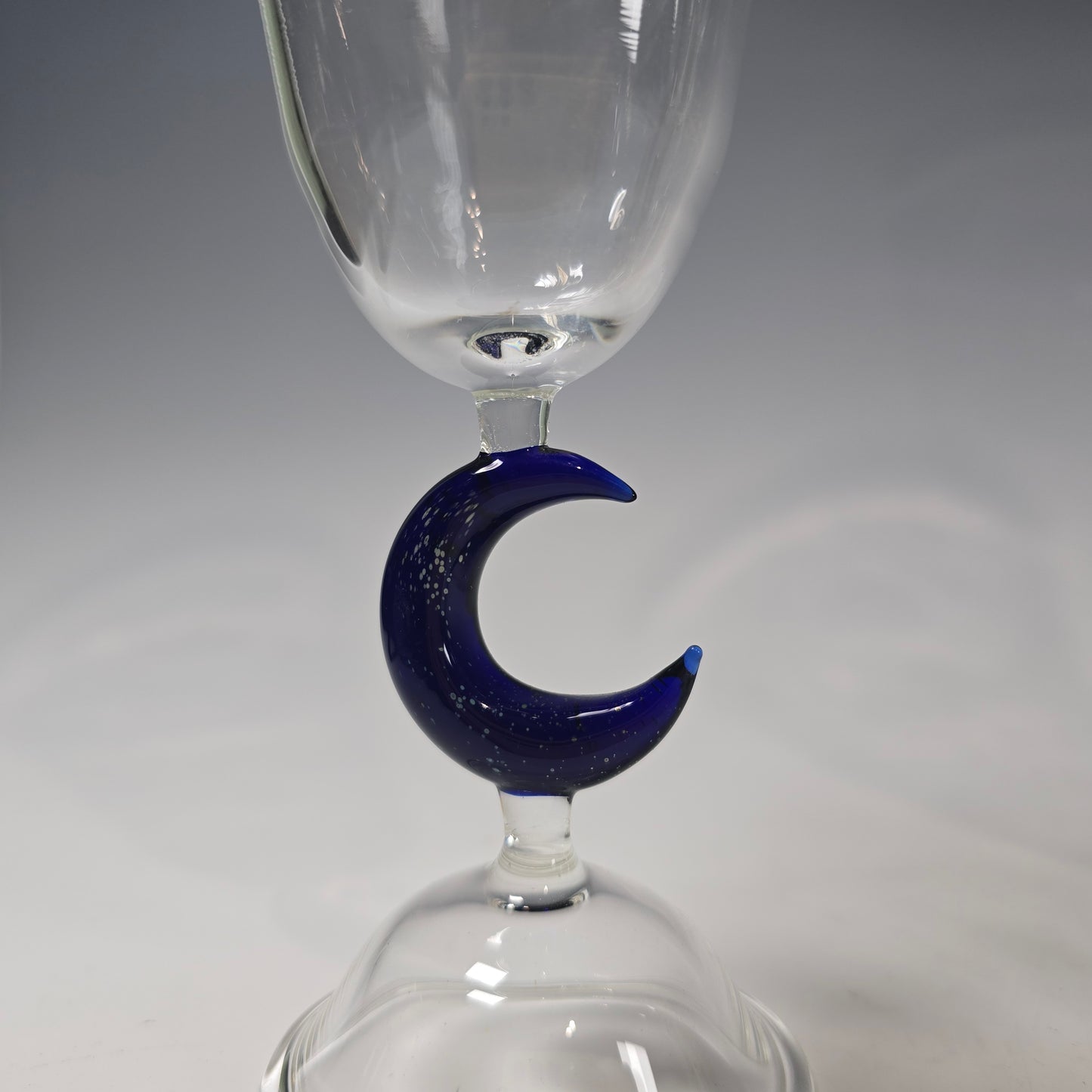 Celestial Sun and Moon Goblet Collection, Hand Blown Wine Glass, Alter Chalice