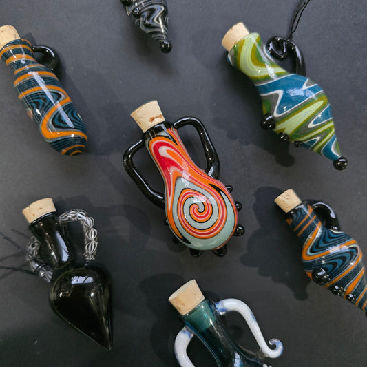 Potion Bottle Necklaces, Full Color Collection