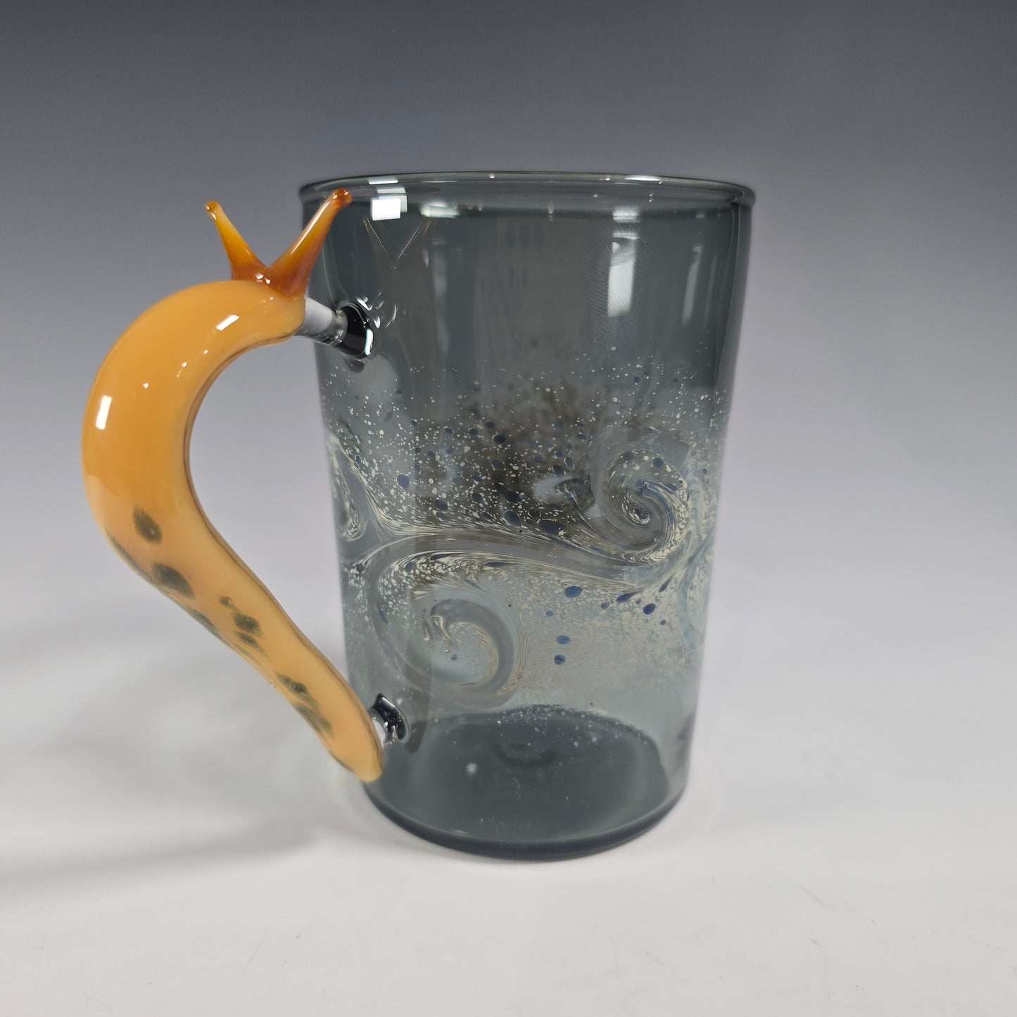 Handmade Glass Slug Mugs and Cups