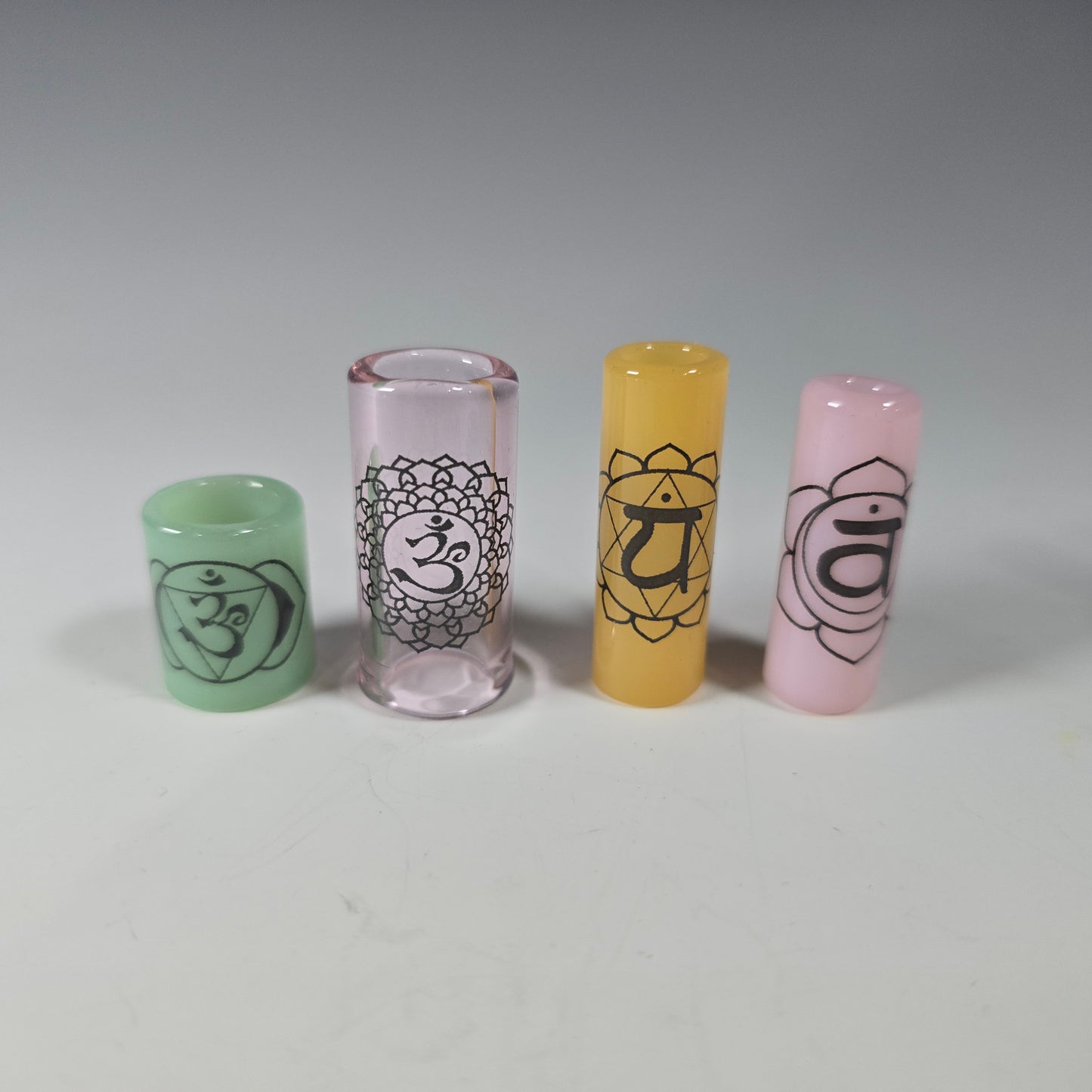 Chakra Dread Bead, Glass Dread Beads, Bead Hole Sizes 11mm, 8mm & 5mm, Ready to Ship