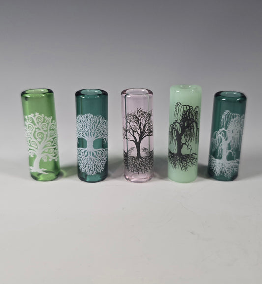 Tree of Life Dread Bead, Glass Dread Beads, Bead Hole Sizes 8mm, Ready to Ship