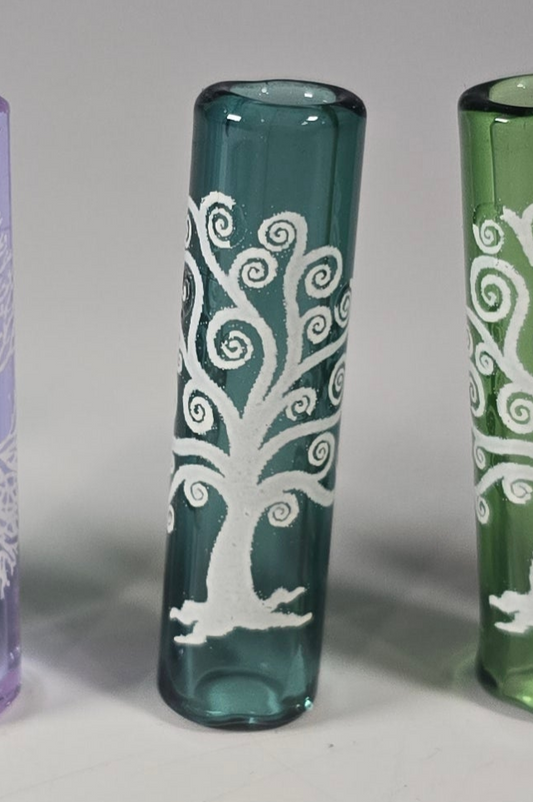 Tree of Life Dread Bead, Glass Dread Beads, Bead Hole Sizes 5mm, Ready to Ship