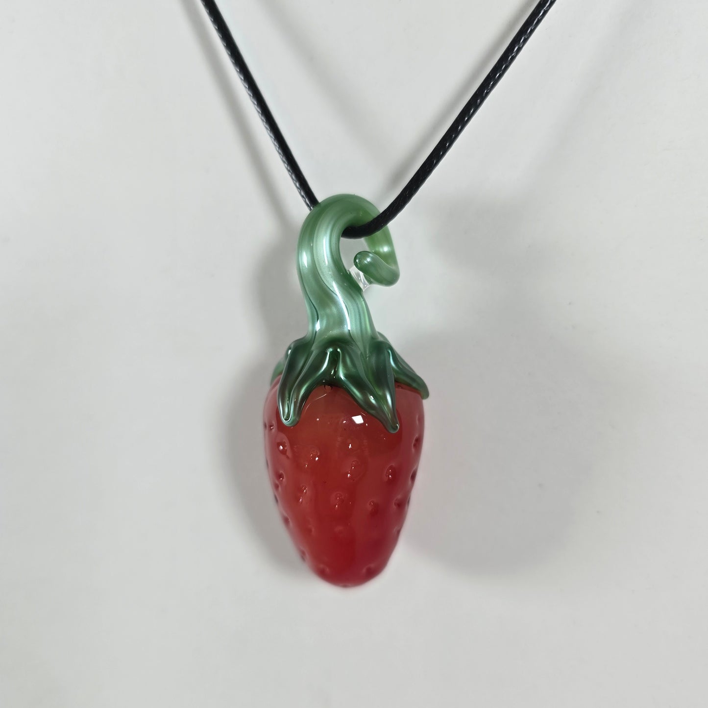 Strawberry Pendant Necklace