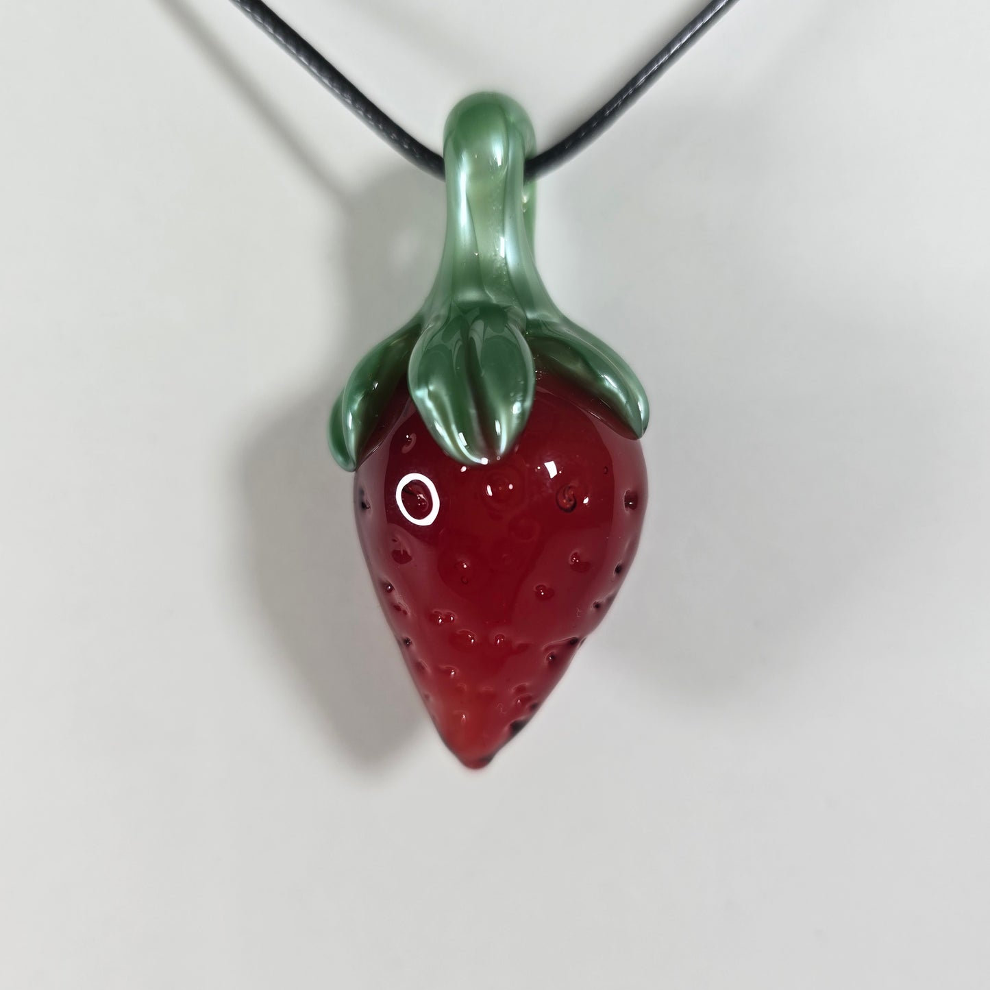 Strawberry Pendant Necklace