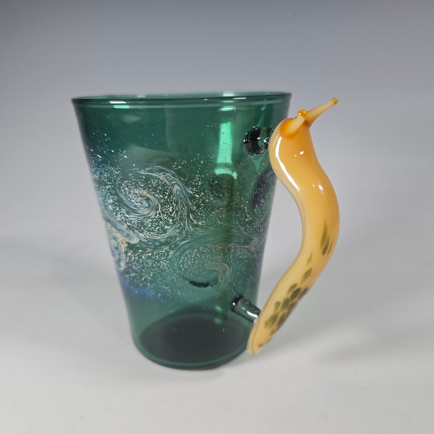 Handmade Glass Slug Mugs and Cups