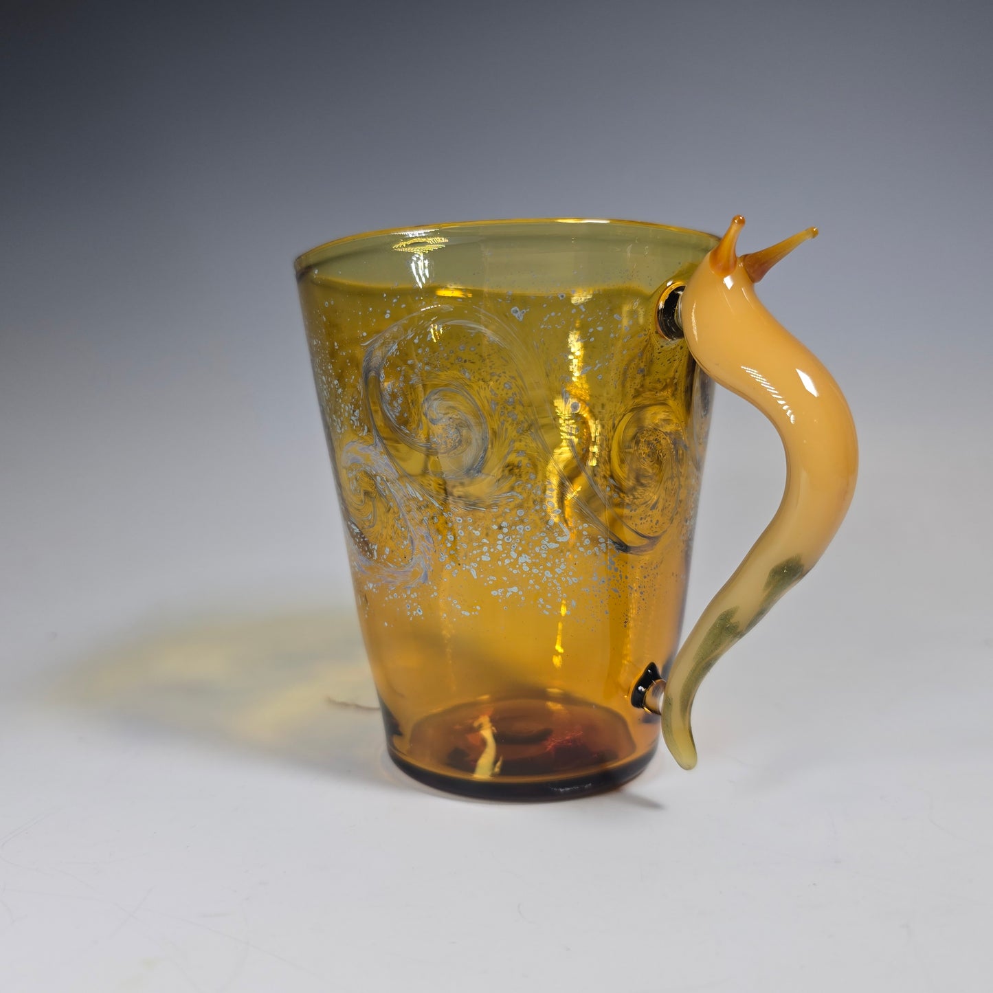 Handmade Glass Slug Mugs and Cups