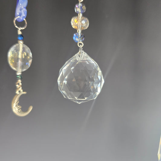 Glow in the dark Suncatcher and Mooncatcher