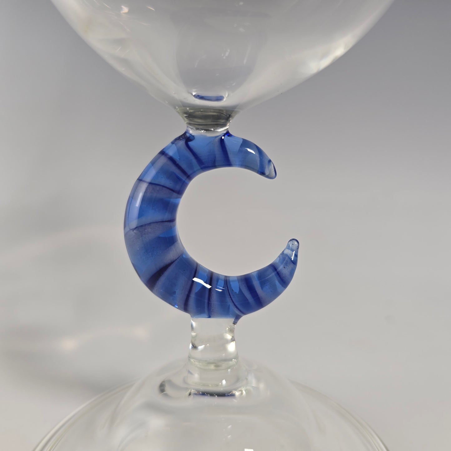 Glow in the Dark Blue Moon Goblet Collection