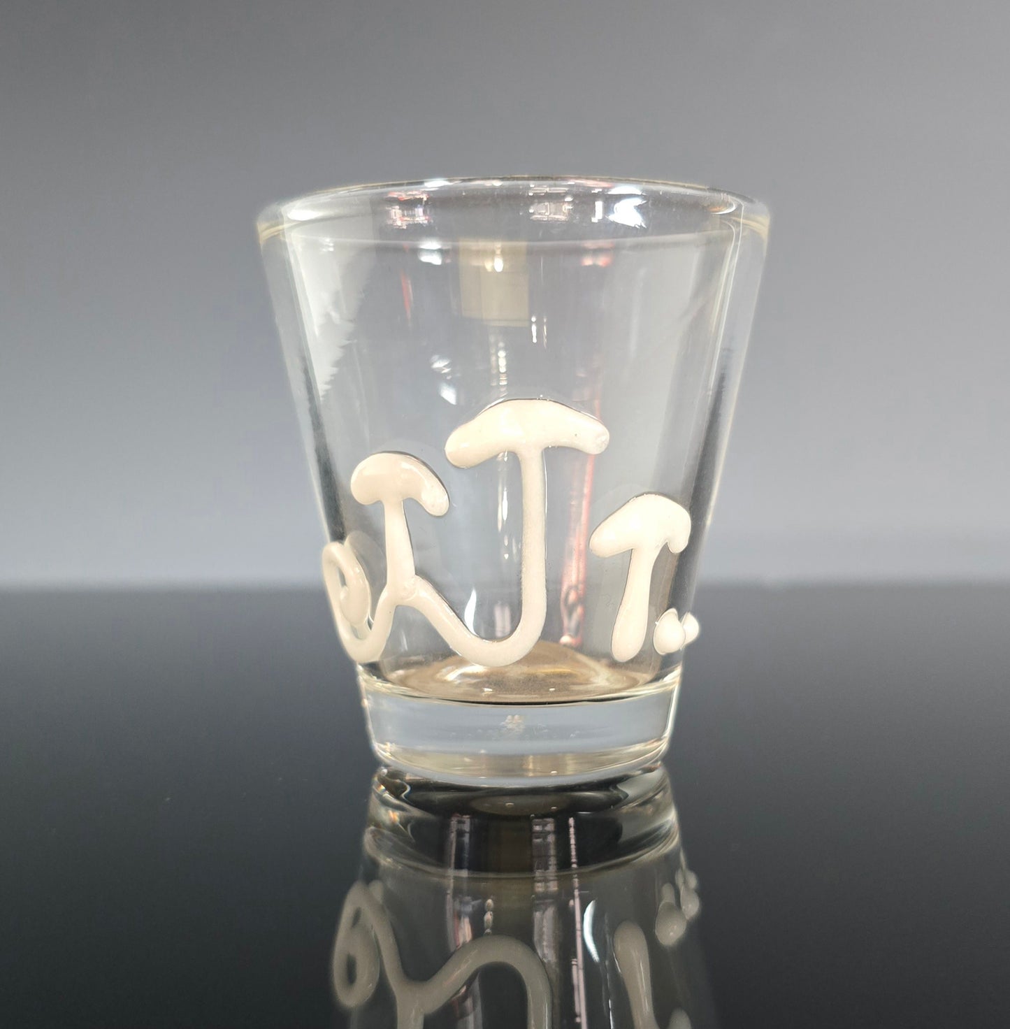 Glow in the dark Mushroom Shot Glass