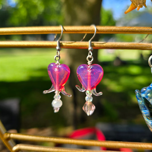 Bleeding Heart earrings