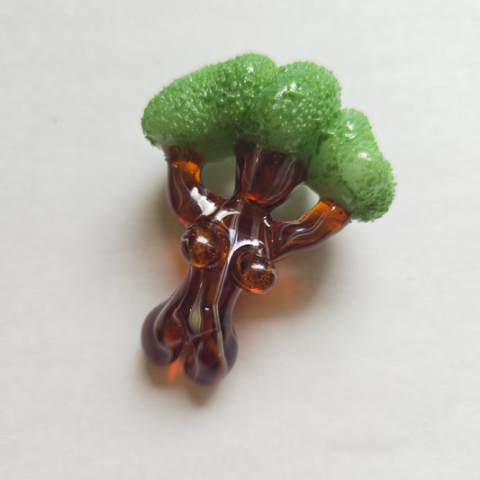 Tree Goddess Necklace, Goddess Glass Goddess Pendant