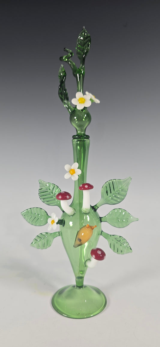 Mushroom and Snail Perfume Bottle