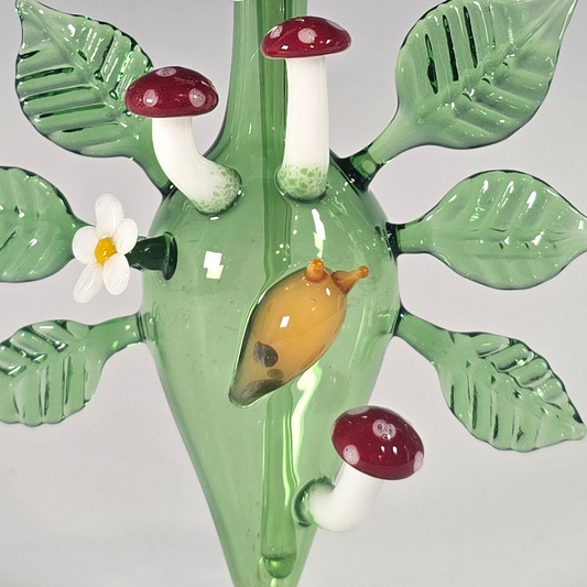 Mushroom and Slug Perfume Bottle