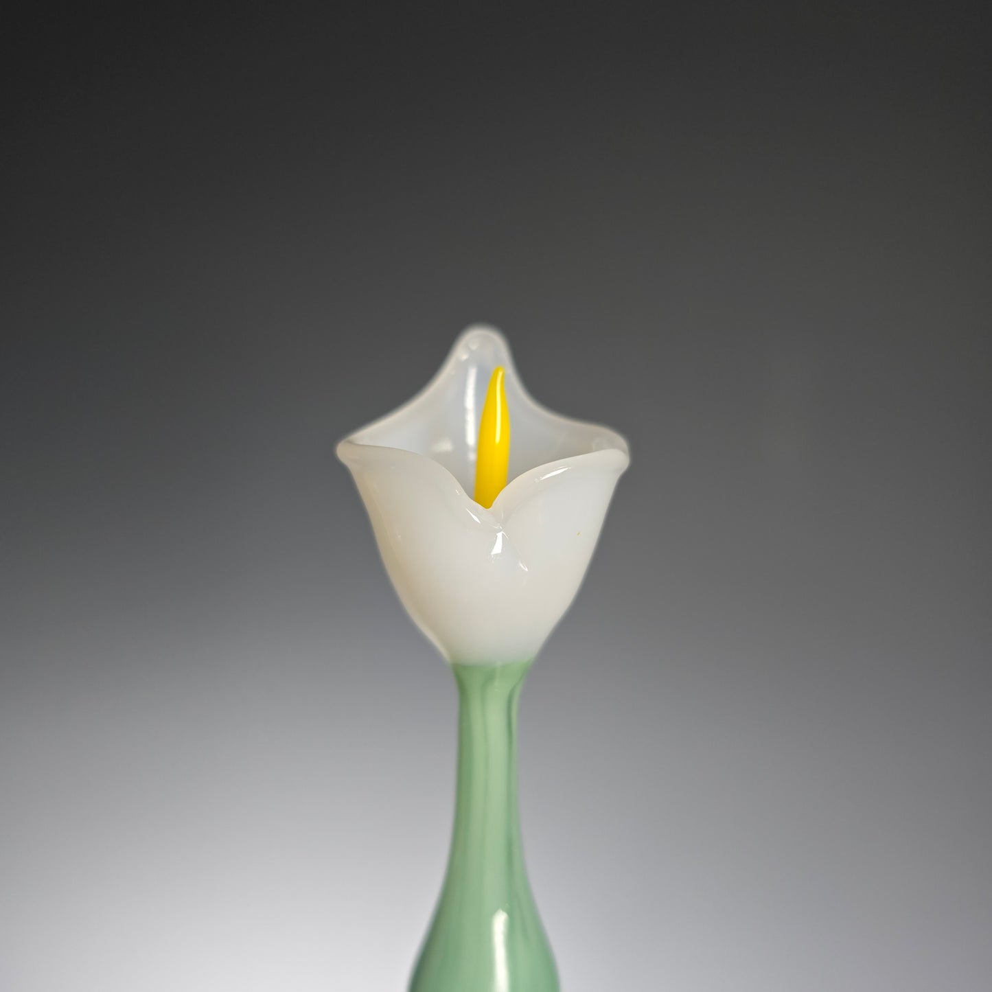 Calla Lilly Potion Bottle - Peach Satin - Perfume Bottle Collection