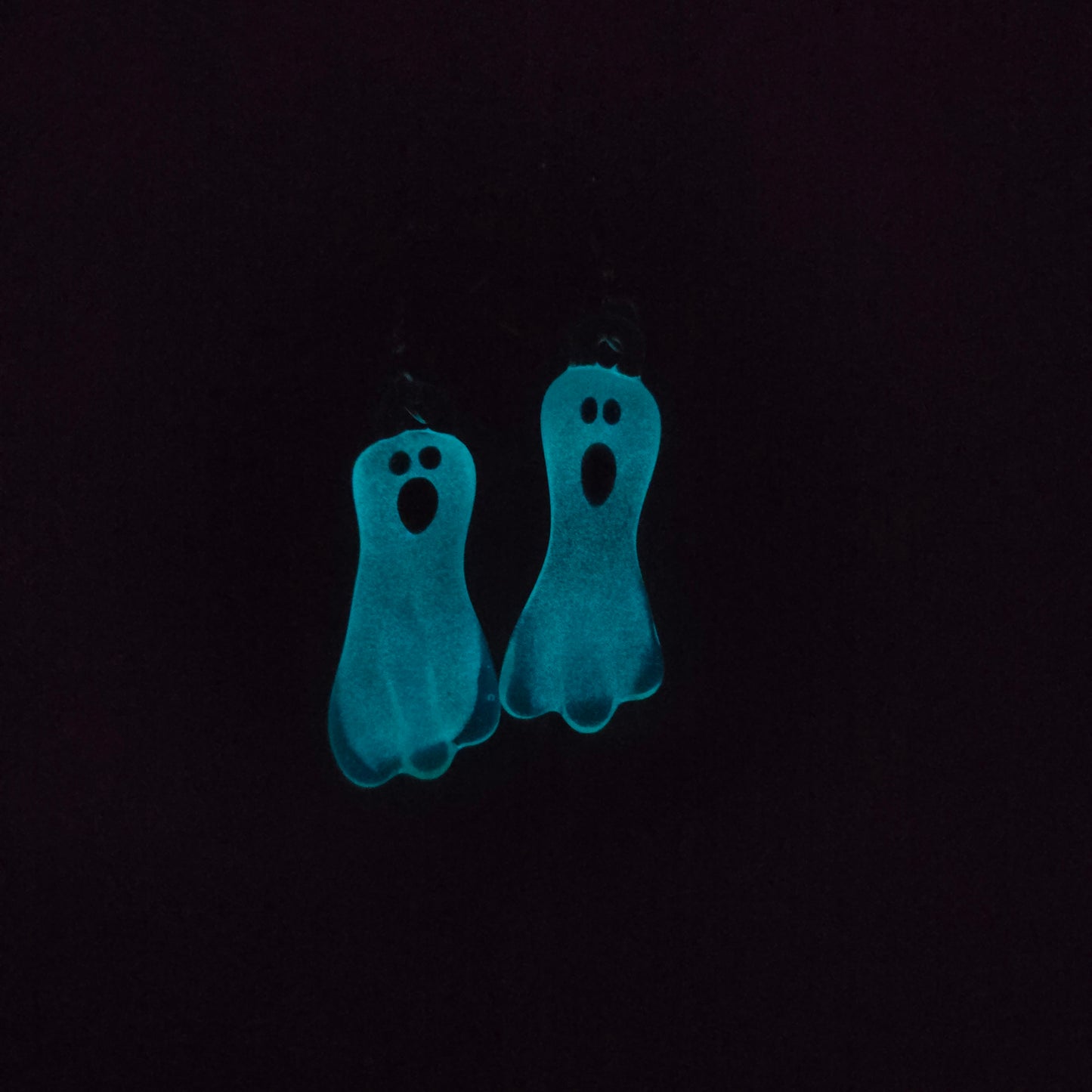 Glow in the dark Ghost Earrings