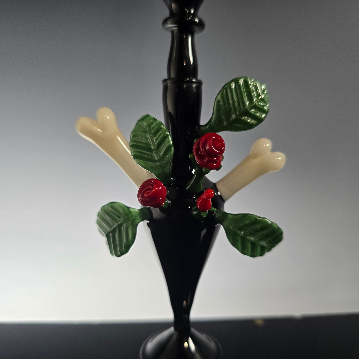 Perfume Potion Bottle, Skull and Roses, 2025 #0823