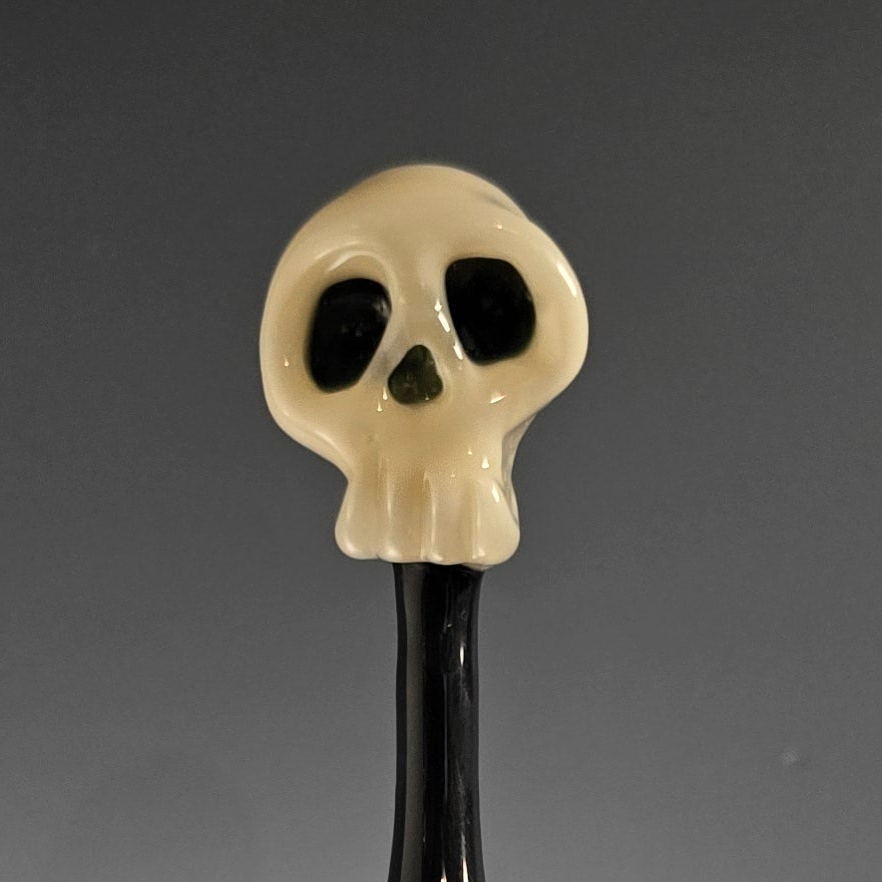 Perfume Potion Bottle, Skull and Roses, 2025 #0823