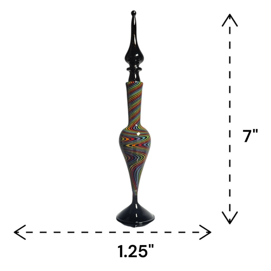 Black Rainbow Perfume Potion Bottle #0855