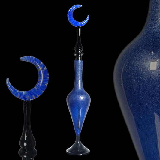 Glow in the dark Moon Perfume Bottle #0850
