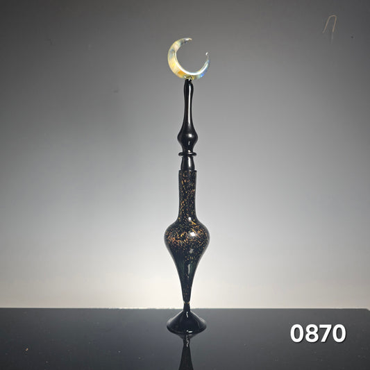 Dichroic Moon Perfume Potion Bottle #0870