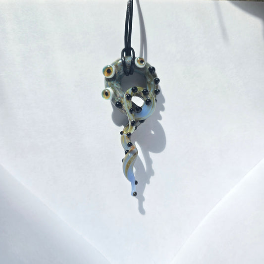 Eyeball Tentacle Monster Pendant #0933