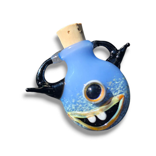 Eyeball Monster Potion Bottle Necklace #0947