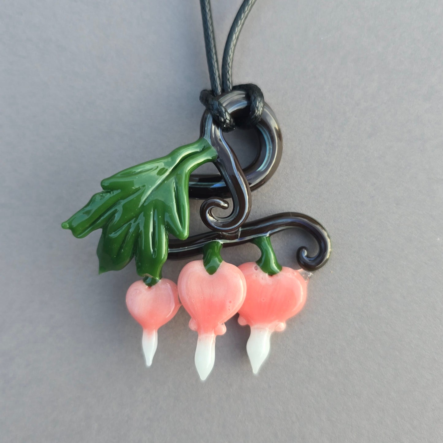 Bleeding Heart Necklace #0952