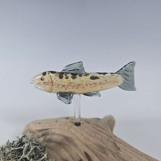 Trout and Salmon Fish Sculptures, 2025 #0960