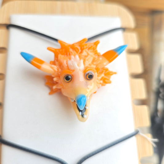 Firey, fire gang, Labyrinth Pendant