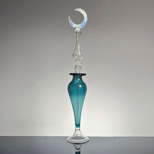 Moon Potion Bottle Collection - Handblown Glass Perfume Bottles