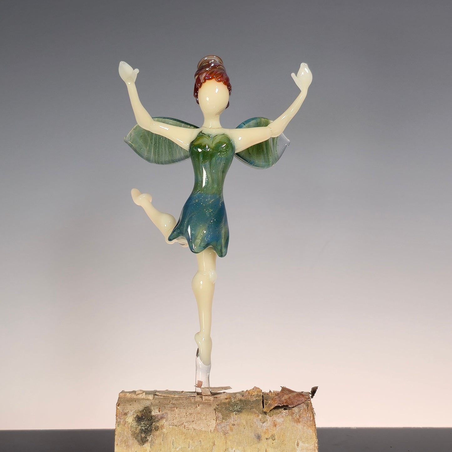 Green Fairy Figurine #0987