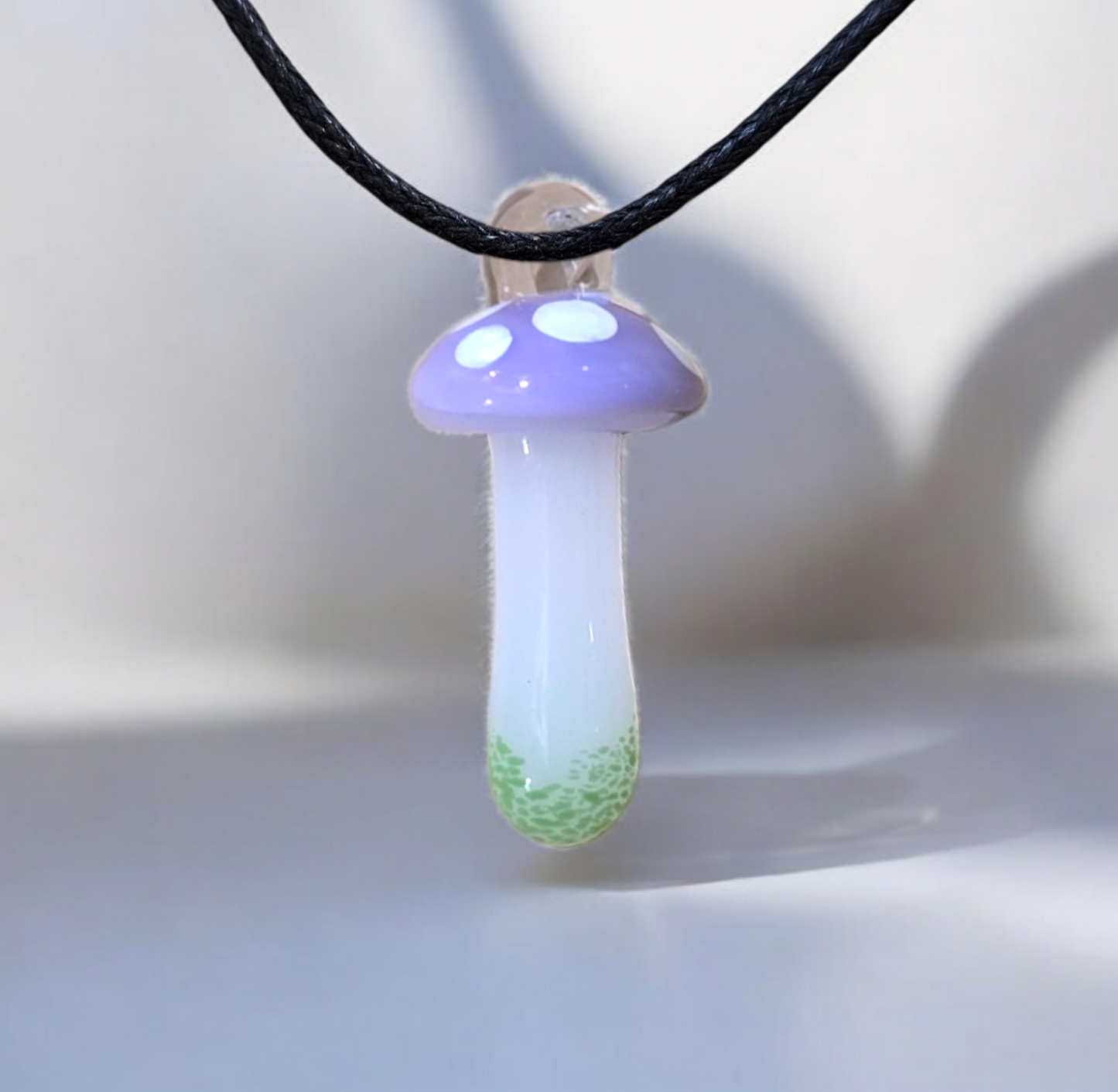 Amanita Mushroom Necklace Collection – Handmade Borosilicate Glass Jewelry