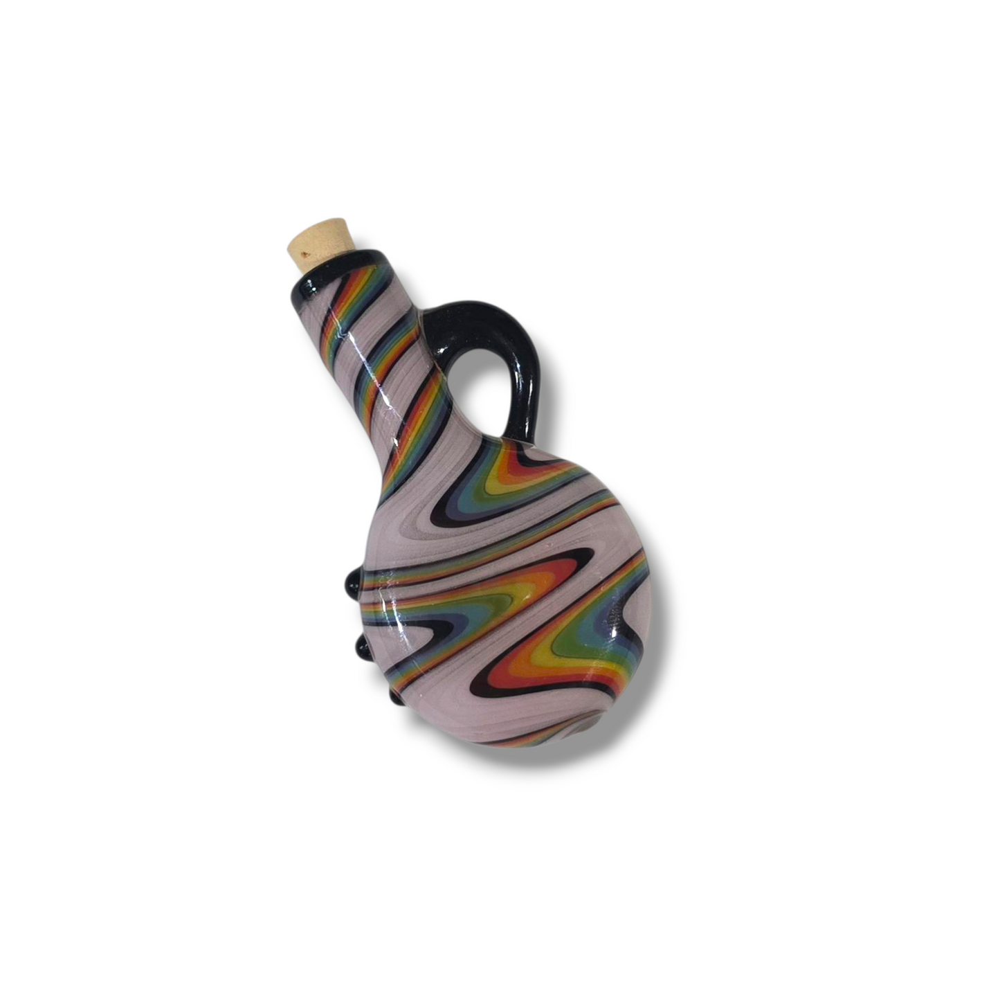 Potion Bottle Pendant, Full Color with Cork Closure