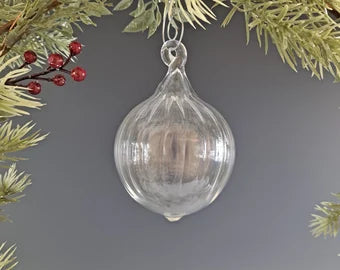 Large Hand Blown Glass Victorian Ornament Collection