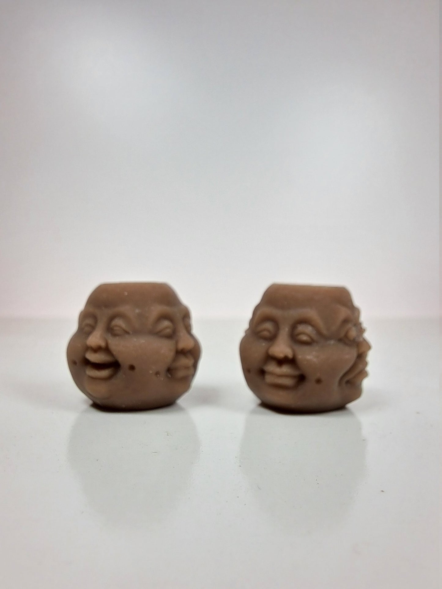 Buddha Dreadlock Bead // CUSTOM Bead Hole Sizes 6-16mm // Dread Beads, Hair Beads, Loc Jewelry, Dread Jewelry, Paracord Jewelry