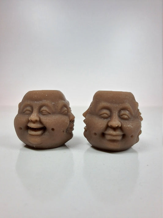 Buddha Dreadlock Bead // CUSTOM Bead Hole Sizes 6-16mm // Dread Beads, Hair Beads, Loc Jewelry, Dread Jewelry, Paracord Jewelry