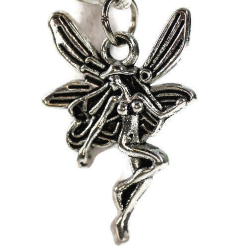 Fairy Dreadlock Bead - 5 mm bead hole - Dreadlock Accessories, Dread Beads, Fairy Charm, Hair Jewelry, Loc Beads, 4D006, metal dread bead