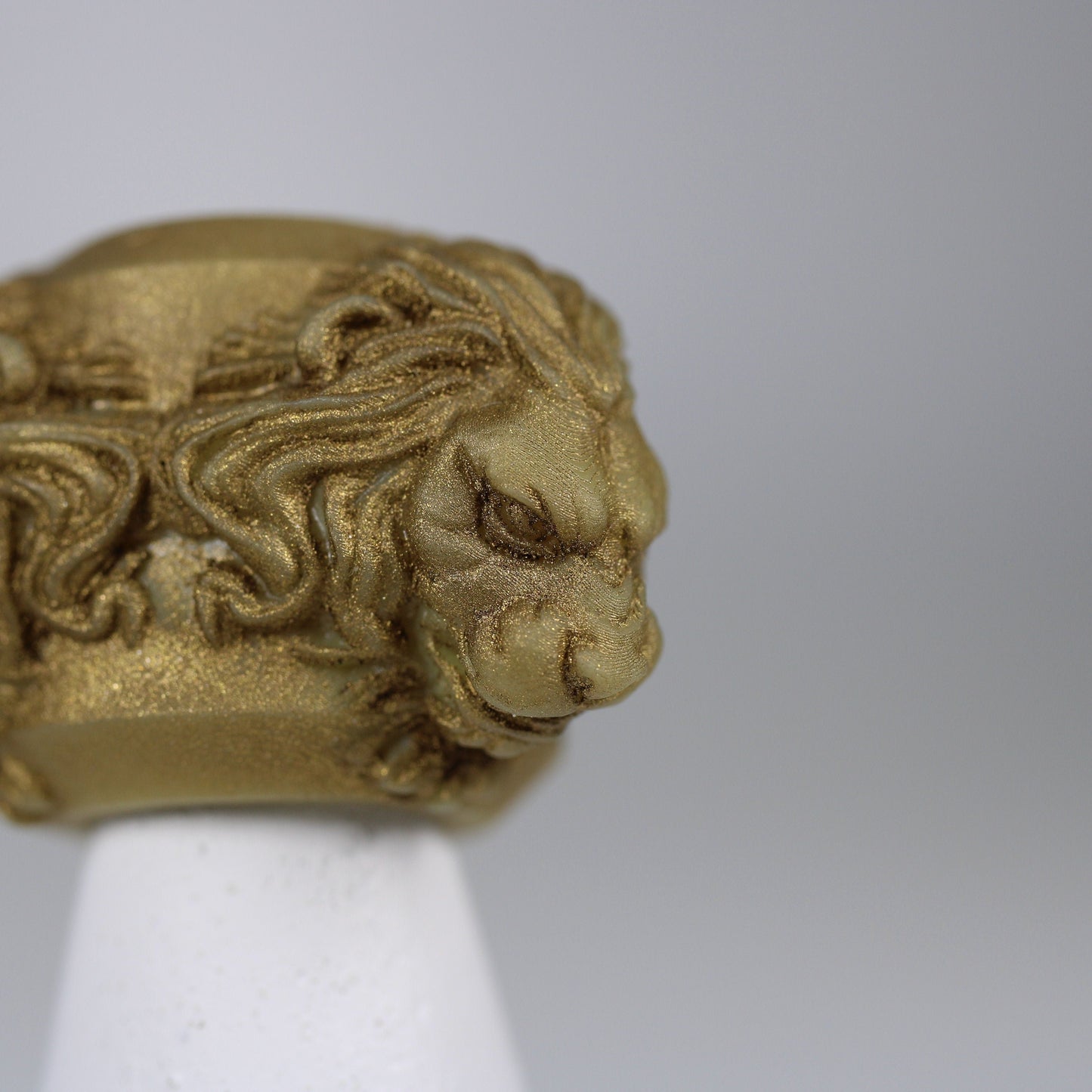Lion Head Dreadlock Bead - CUSTOM Bead Hole 6-16mm