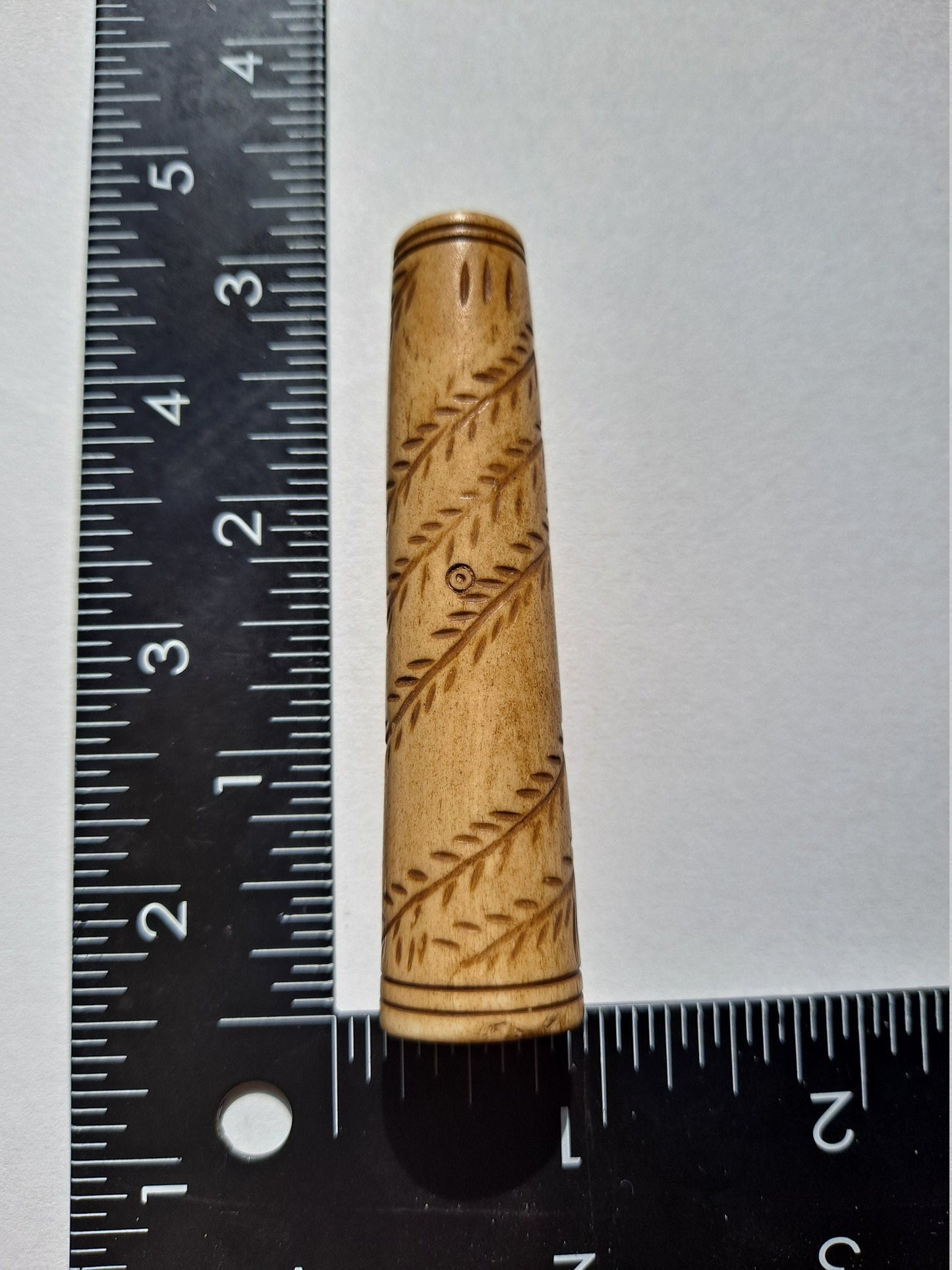 4 inch long Vine Bone Dread Beads / 7mm Bead Holes / Natural Beads for Dreadlocks, Bone Hair Beads, Natural Hair Jewelry