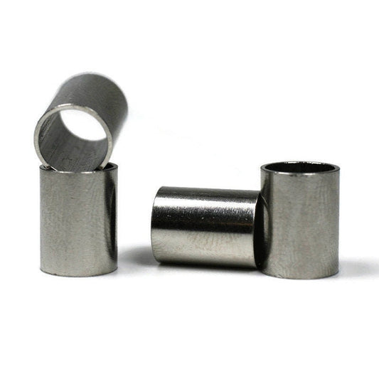 5 Stainless Steel Dreadlock Beads // 8mm Bead Hole // Dread Bead, Viking Dread Bead, Beard Beads, Dread Accessories