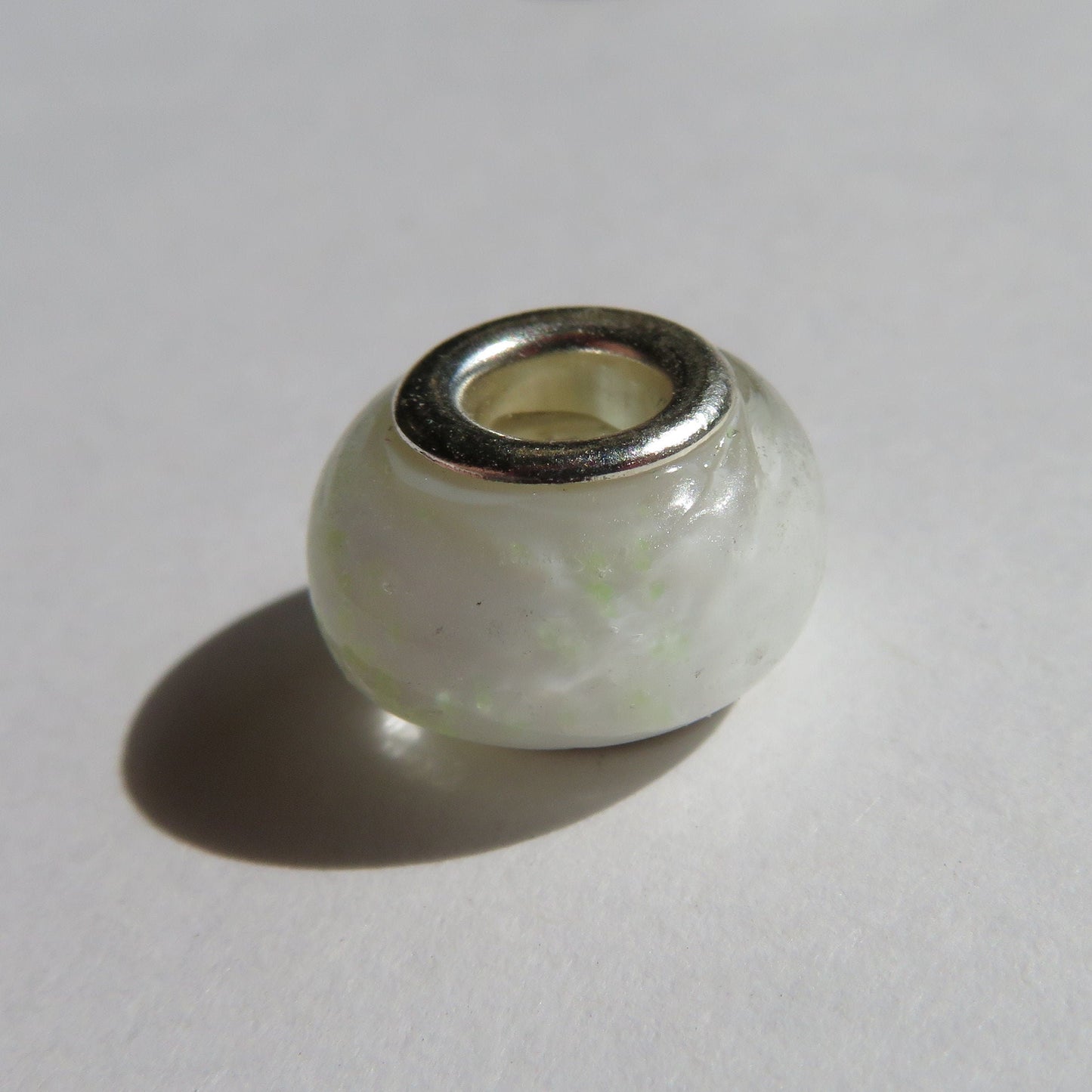 2 pack glow in the dark dread beads, 5mm bead hole, dread lock beads or beard beads, paracord beads, glowing dread beads, Loc beads