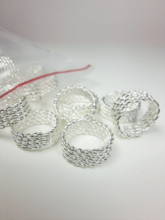 20 pack Adjustable 12mm Bead hole, silver twist Dreadlock Beads, Metal Dread Bead, Dreadlock Accessories, Loc Beads, Dreadlock Jewelry,