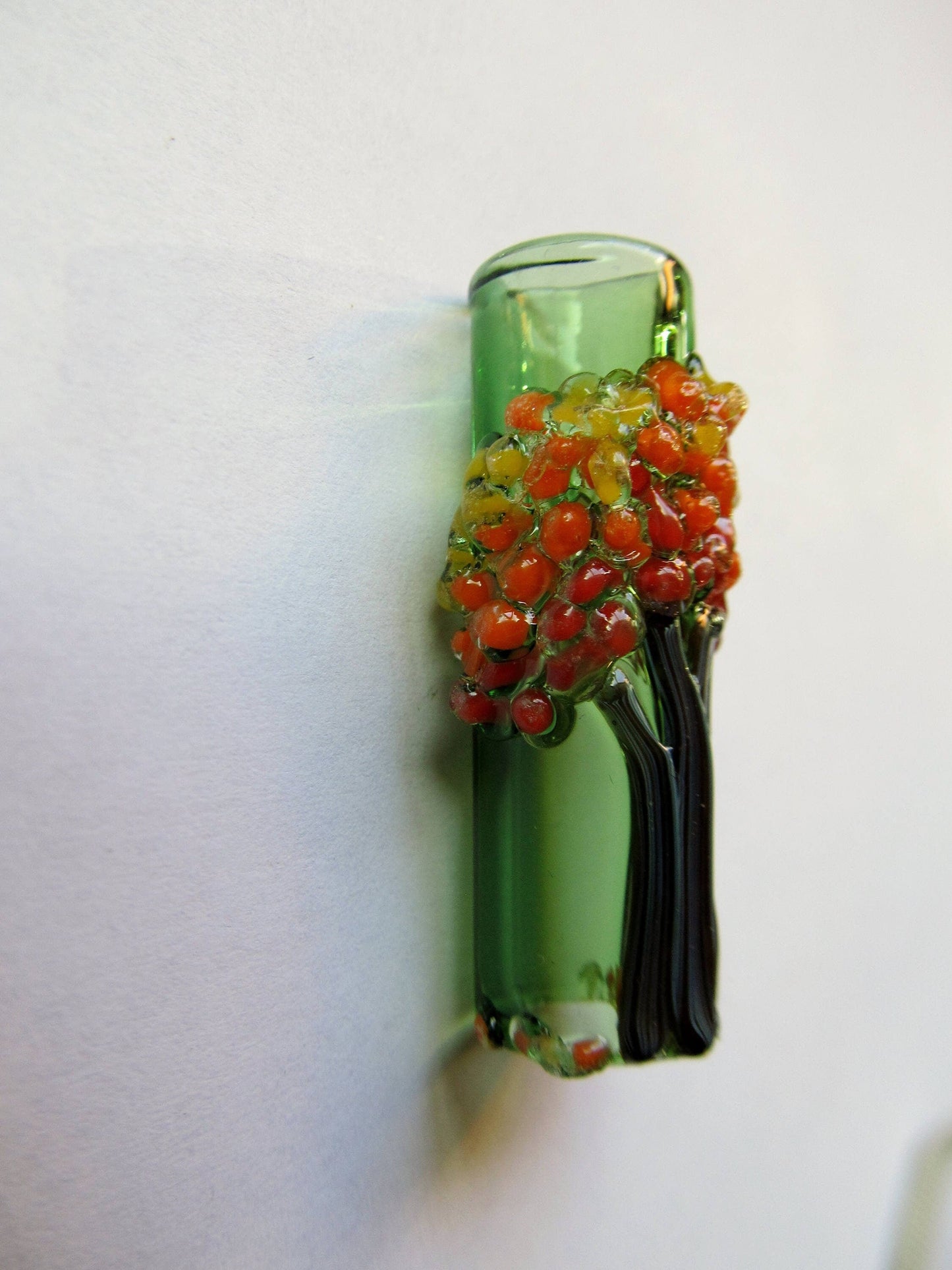 Tree of Life Glass Dread Bead- Autumn Fall, 4mm - 16mm Bead Hole Sizes Available, Made to Order