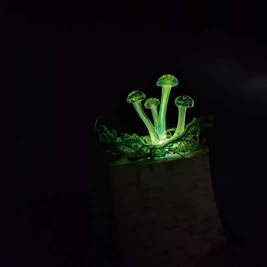 Mushroom Sculptures, Color Changing Night Lights