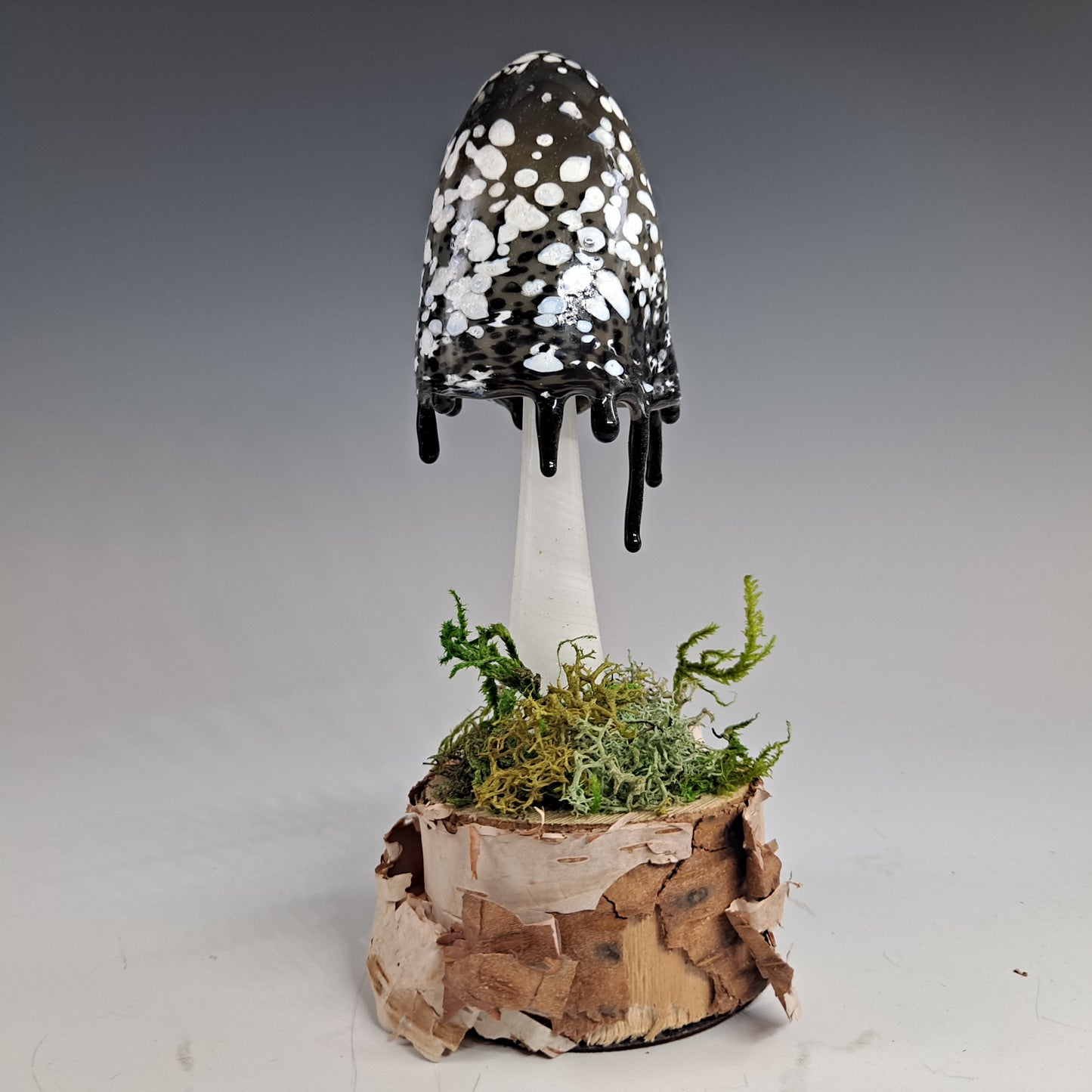 Inky Cap Mushroom Sculpture Collection